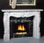 Import White Carrara Marble Fireplace from China