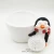 Import white flower pot individual design trendy home Christmas bear pot garden mini  planters for home decoration Lovely from China