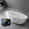 White Free Standing Alone Soaking Whirlpool Acrylic Bathtubs