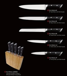 Wholesale 2015 New 5 Pieces Set Forged Handle Stainless steel Kitchen Knife