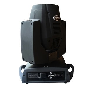 Wholesale 2pcs/lot 230W Sharpy 7r beam moving head light with flight case with touch screen 48 prism