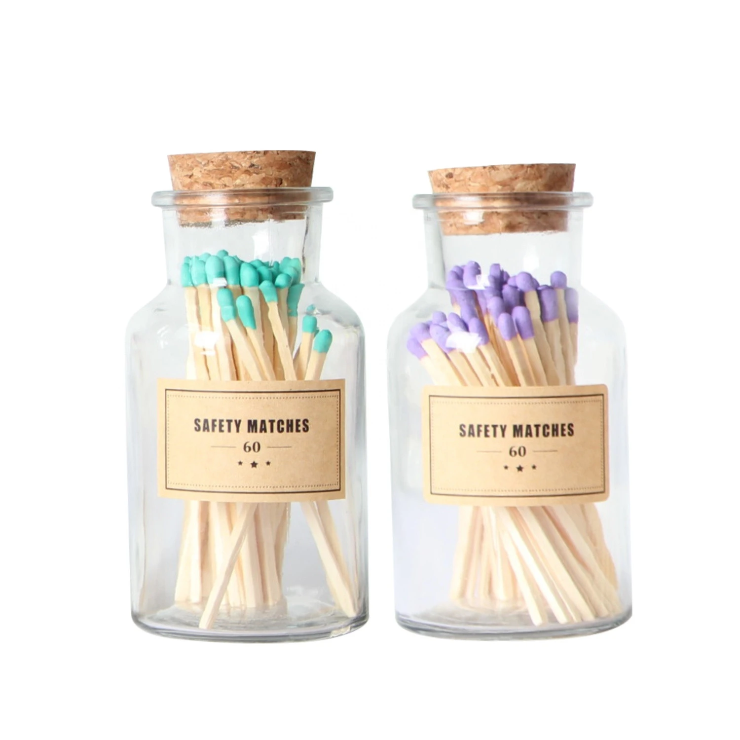 Wholesale 4 inch wooded matches cheap fancy logo match bottle matchstick