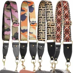 Wholesale 5cm Full Design Women Handbag Belt Fashion Bag Wide Nylon Shoulder Long Webbing Strap