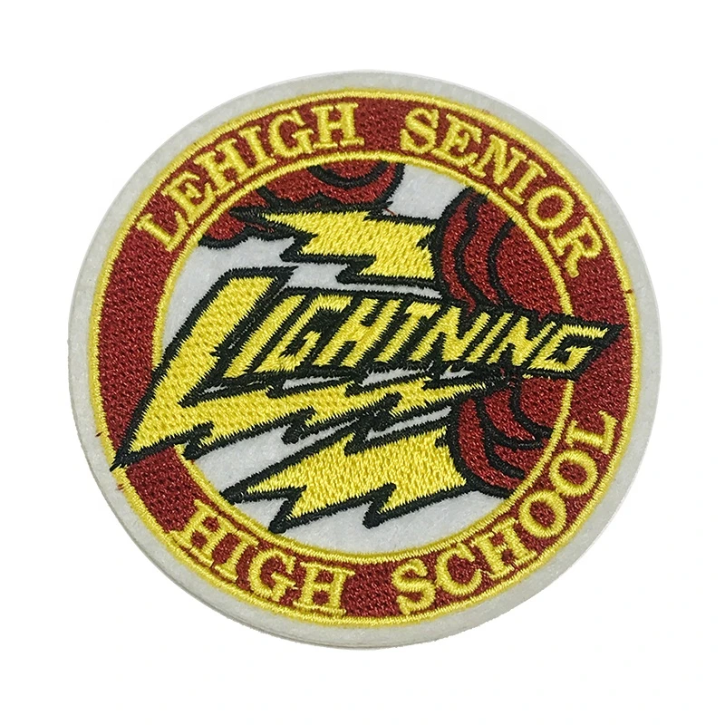 wholesale brand embroidered custom patches