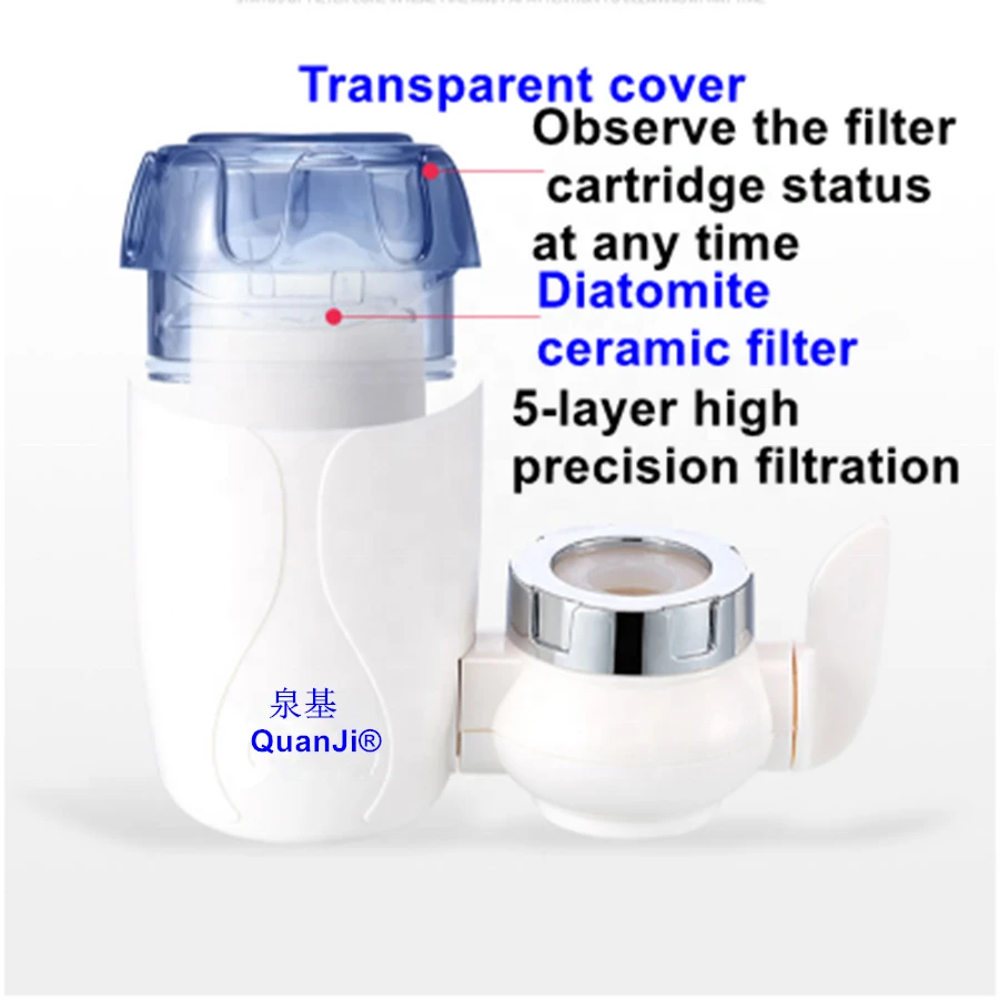 Wholesale Ceramic  and activate carbon Water Purifier Faucet Hi-Tech Ceramic Cartridge Tap Water Filter Purifier
