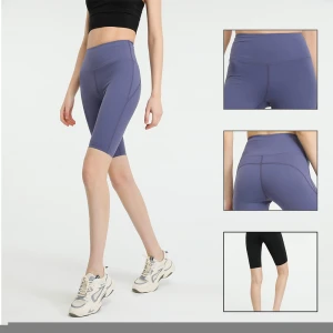 Wholesale custom breathable and quick-drying women high waist seamless leggings fitness leggings for women