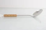 Wholesale custom multi specifications stainless steel household cooking tool kitchen utensils set with wood grain handle