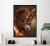 Import Wholesale Custom New 3D Rhinestone Decorative Framed Hanging Glass Painting Other Wall Paintings Art on Acrylic from China