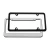 Import Wholesale custom  stainless steel license plate frame with ABS from China