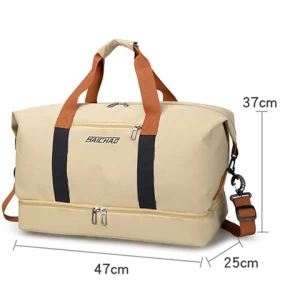 Wholesale Custom Weekender Suitcase Sets Foldable Duffel Tote Bag Shoe Bags For Travel Luggage Bags