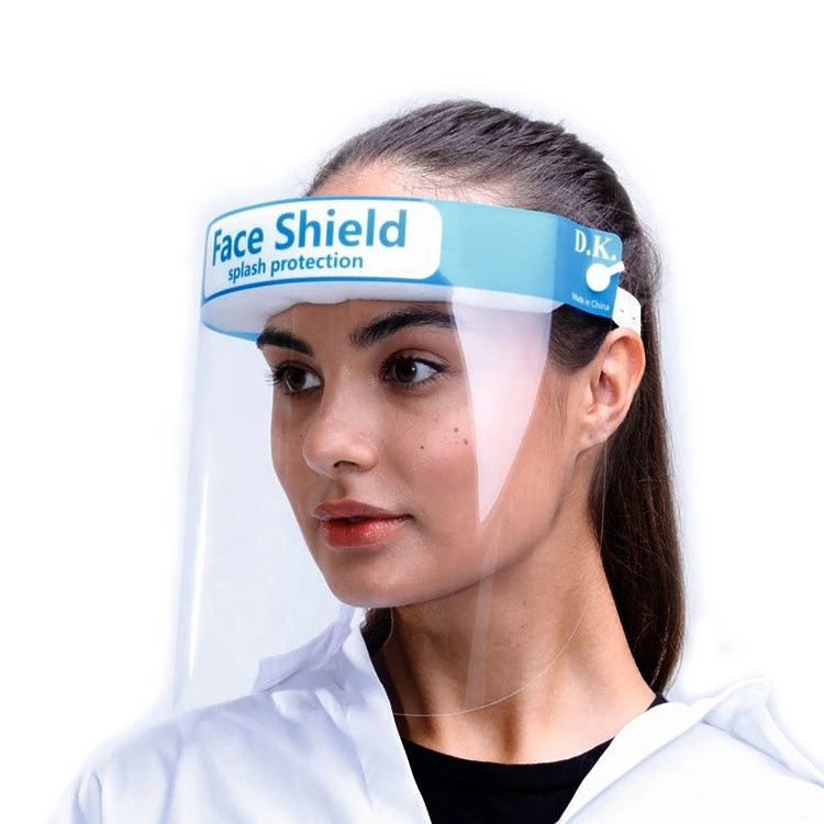 wholesale face shield supplier Fast delivery anti-fog medical  face shield  protector facial faceshield protection face shields
