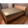 Wholesale Factory Price Wooden Furniture Bed Designs Double Solid wood bed designs