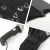 Import Wholesale Fashion Premium Reflect Fabric Design Full Automatic Wind Resistant Travel Polyester Black 3 Folding Umbrella from China