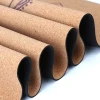 Wholesale high quality Eco Friendly natural rubber cork yoga Mat
