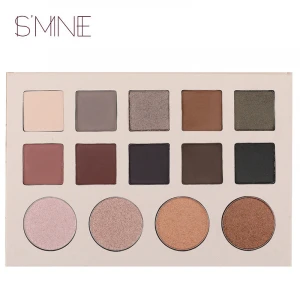 Wholesale high quality pallet eyeshadow eye shadow palette with private label
