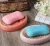 Wholesale home goods different types vintage oval bulk ceramic soap dish for bathroom