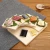 Import Wholesale Japanese Wooden Sushi Bridge Sushi Serving sample stand from China
