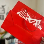 Wholesale Luxury Custom White Cardboard Paper Shopping Bag Custom Logo print Packaging bag