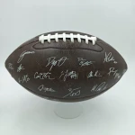 Wholesale machine sewing high quality American football wear-resistant training competition PU American football ball rugby