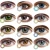 Import Wholesale new arrival factory price high quality 3 tone contact lenses from China