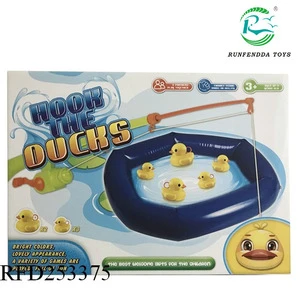 Wholesale new toys kids educational inflatable fishing duck