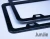 Import Wholesale OEM Design Blank License plate frame from China