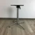 Import Wholesale portable stainless steel folding table base stainless steel brushed aluminum tray folding  leg from China
