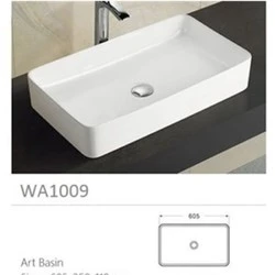 Wholesale Price Modern Design Bathroom Wash Ceramic Basins