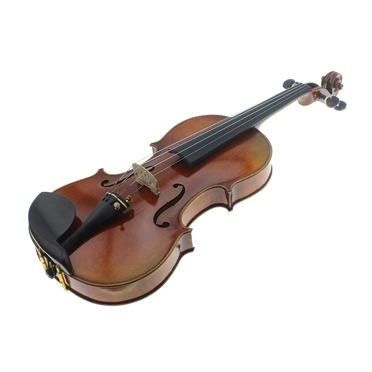 Wholesale Prices Of Violins Flamed 4/4, 3/4, 1/2 Violin Maple Solid Wood Handmade Violin