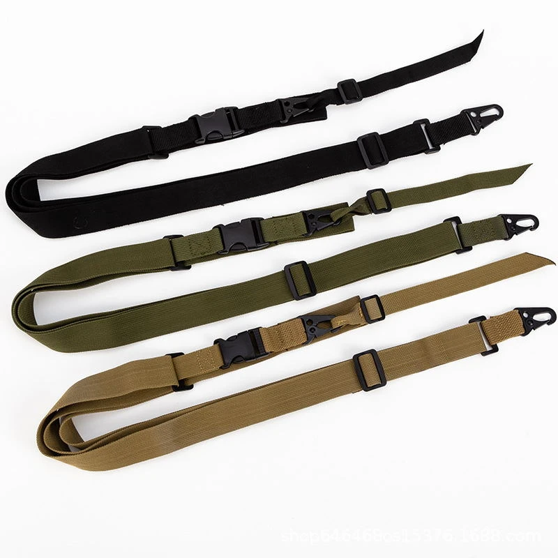 Wholesale Rifle sling Tactical Adjustable Nylon Hunting Gun Sling Three point safety sling