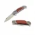 Import Wholesale Rosewood Wooden Handle Portable Folding Knife Multi Tool Utility Knife Pocket Knife from China