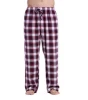 Wholesale sleeping lounge loose cotton family custom plaid flannel mens bulk pajama pants