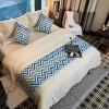 Wholesale soft comforter sets bedsheet  hotel bedding plain dyed quilt duvet cover