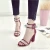 Import Wholesale Summer Fashion Shoes hollows clasp transparent high heels fashionable sandals women outdoor shoes 5 colors free s from China