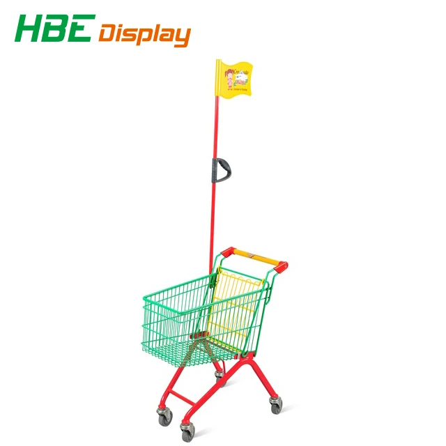 Wholesale supermarket grocery Kids Shopping Trolley child shopping carts