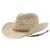 Import Wholesale Unisex Summer Wear Beach Holiday Woven Paper Straw Cowboy Hat from China