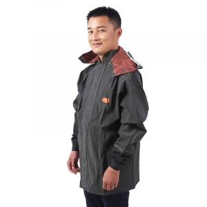 Wholesale waterproof coat acid alkali cold and oil resistant outdoor windproof and quick drying fishing clothes raincoat