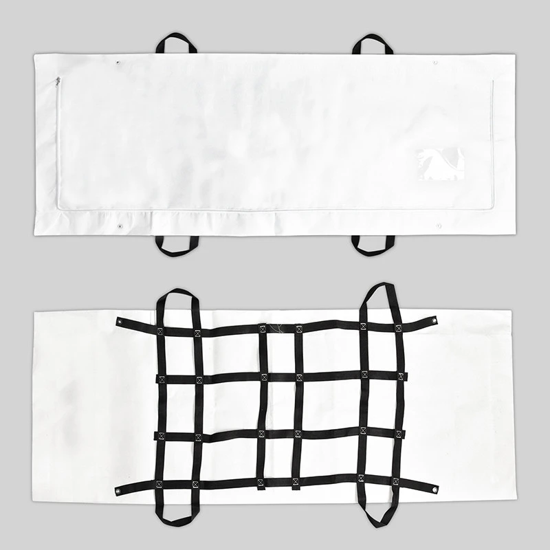 Wholesale waterproof disposable white Non woven body bag funeral
