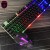 Wholesales Guangzhou Jetion RGB backlit high quality 104 Keys Gaming Keyboard Combo Mouse Keyboard For Gaming and office work