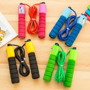 Wholesales gym  Fitness rope skipping adjustable speed Jump Ropes With Counter