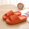 Wholesales Women Comfortable EVA Non-slip candy color Bathroom Lady Slipper for Women Flip Flops Sandals Custom Slide