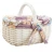 Import Wicker shopping basket picnic basket gift basket with liner from China