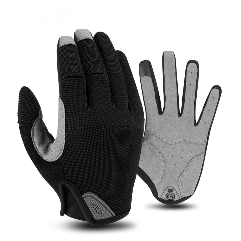 Windproof Cycling Gloves Bicycle Motorcycle Long Finger Gloves Anti-slip Waterproof Sports Gloves