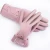 Import Winter girls hot sell touchscreen gloves  DE-Velvet winter warm cute polar bear gloves from China
