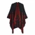 Import winter warm european style ponchos two sides cashmere blanket shawls from China