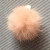 Import Women shoes accessories buckle shoe clips with fur ball flower decoration from China