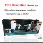 wood pneumatic rubber embedded gun Embedded colloidal particles woodworking air tool  pneumatic glue gun glue nail gun