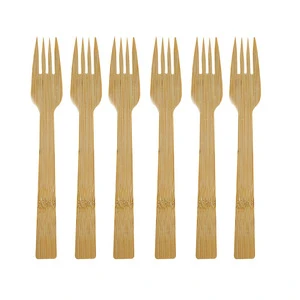 Wood Portable Tableware Wooden Cutlery Sets Bamboo Fork Spoon Knife Travel Dinnerware Suit Environmental Kitchen Tool