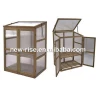 Wooden Timber Frame Growhouse Greenhouse With Polycarbonate PC Board