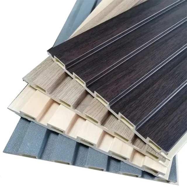 WPC Dinding Factory Prices Outdoor Durable Wood Plastic Composite Panel WPC Wall Cladding